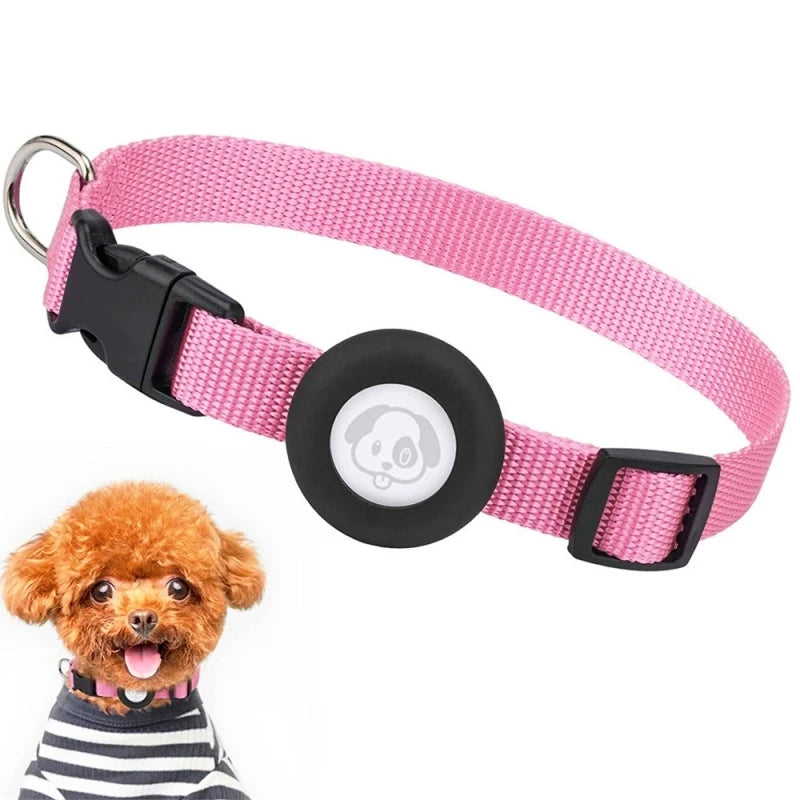 AirTag hondenhalsband met nylon verstelbare sluiting | Brenno