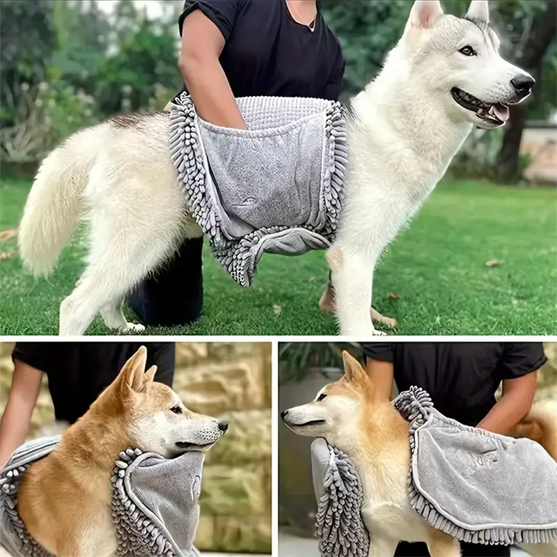 Alice | Vocht absorberende en sneldrogende handdoek voor honden