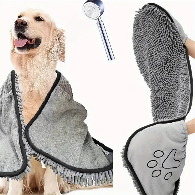 Alice | Vocht absorberende en sneldrogende handdoek voor honden