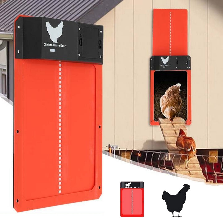 Automatische kippenhokdeur met lichtsensor en timerfunctie | Bertha