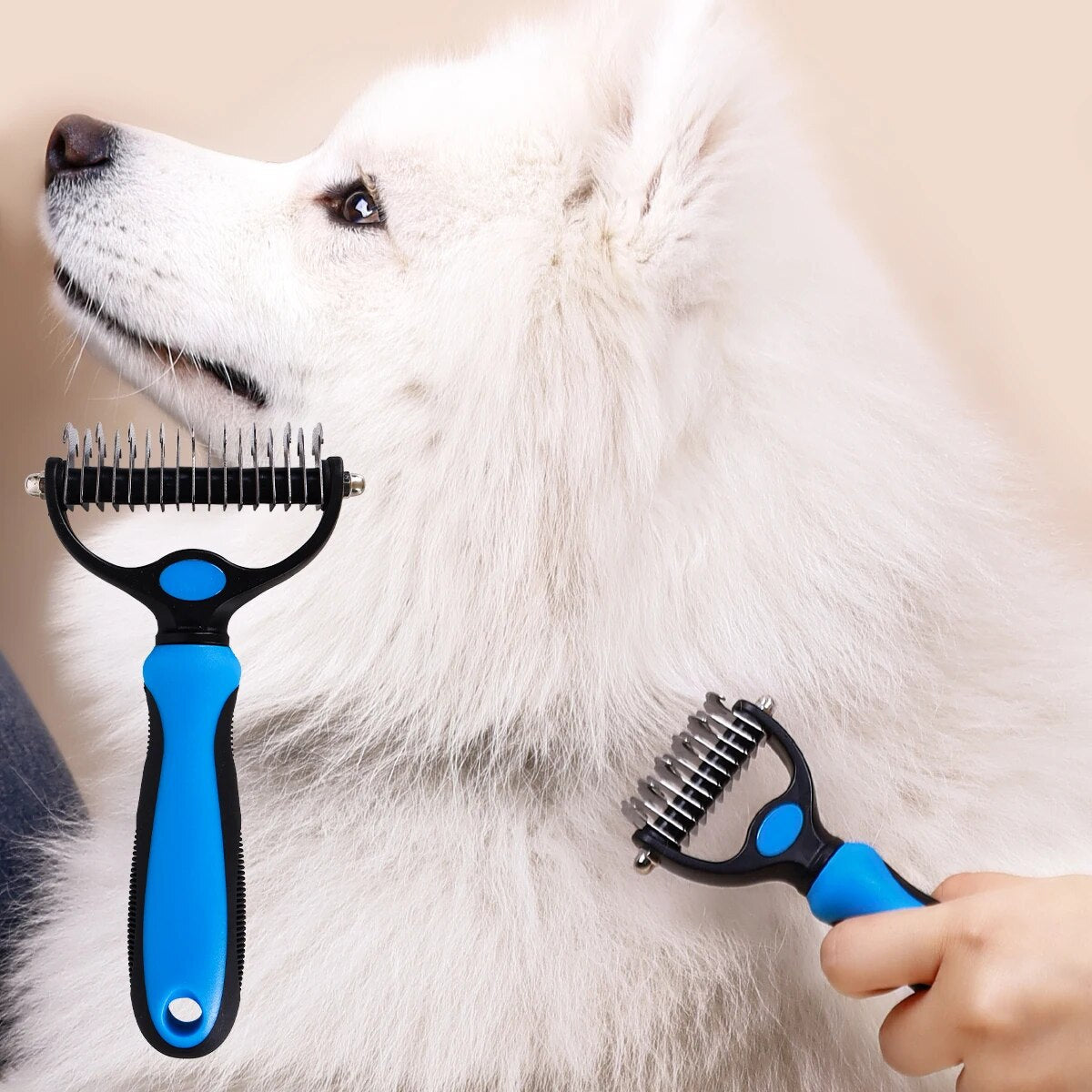Borstel voor honden Pipi | Ontworpen om knopen soepel los te maken