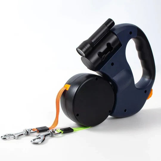Coco | Dubbele hondenriem met 360 graden draaimechanisme-1