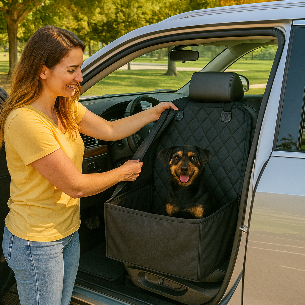 Honden autostoelhoes waterdicht antislip voor auto | Carveti