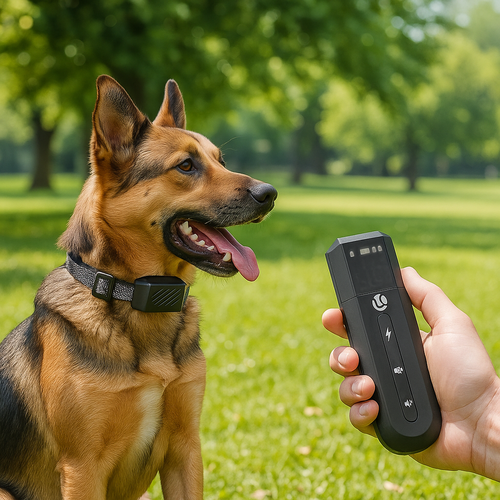 Honden trainingshalsband met afstandsbediening | Veldon