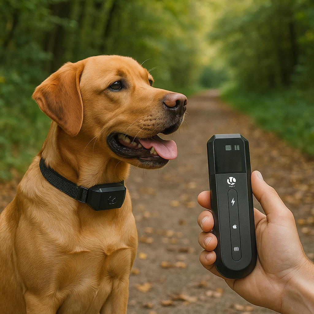 Honden trainingshalsband met afstandsbediening | Veldon