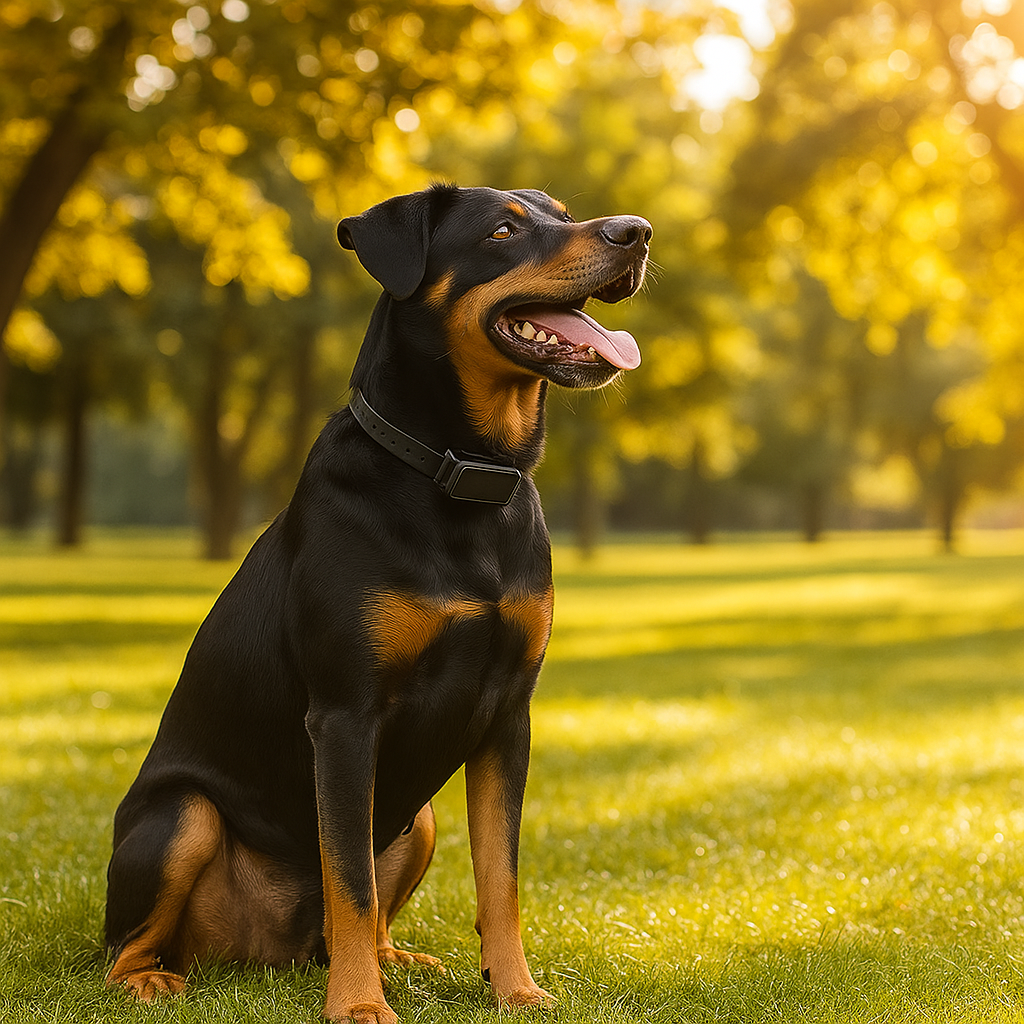Hondenhalsband met tril en piepfunctie voor honden | Voltix Pro