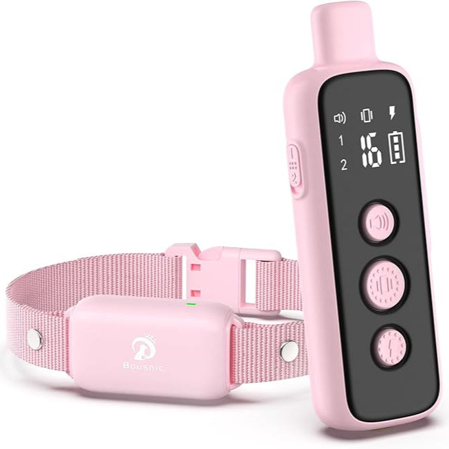 Hondenhalsband met tril piep en afstandsbediening voor honden | Trazino
