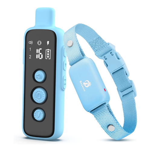 Hondenhalsband met tril piep en afstandsbediening voor honden | Trazino