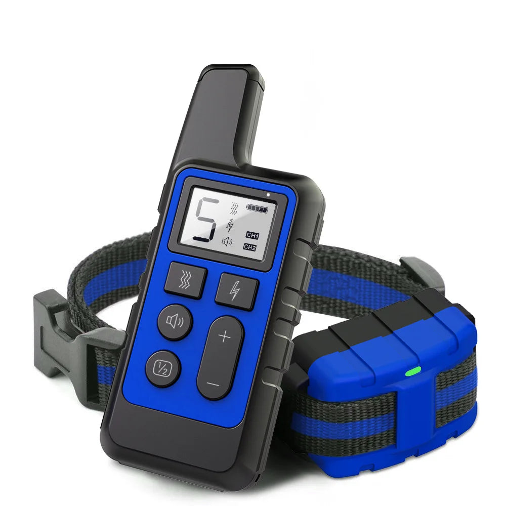 Hondenhalsband met trilling en pieptoon bediening op afstand | Doguvo