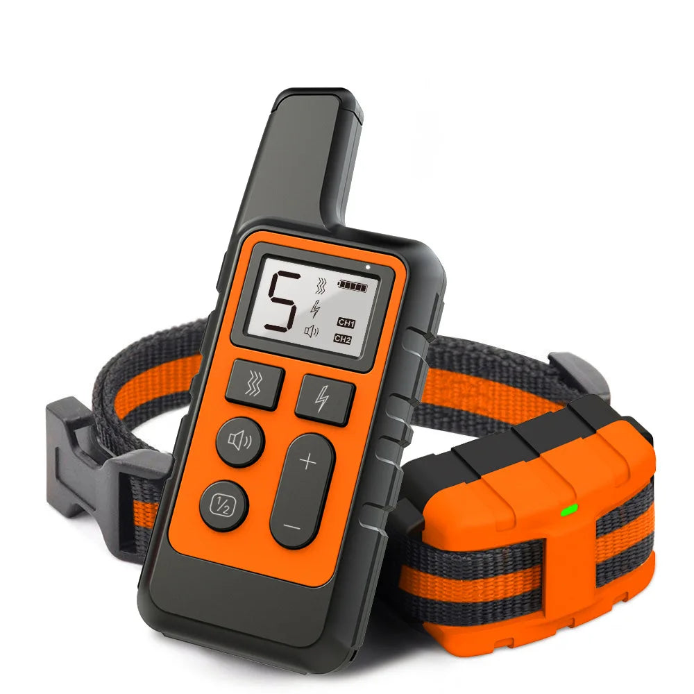 Hondenhalsband met trilling en pieptoon bediening op afstand | Doguvo