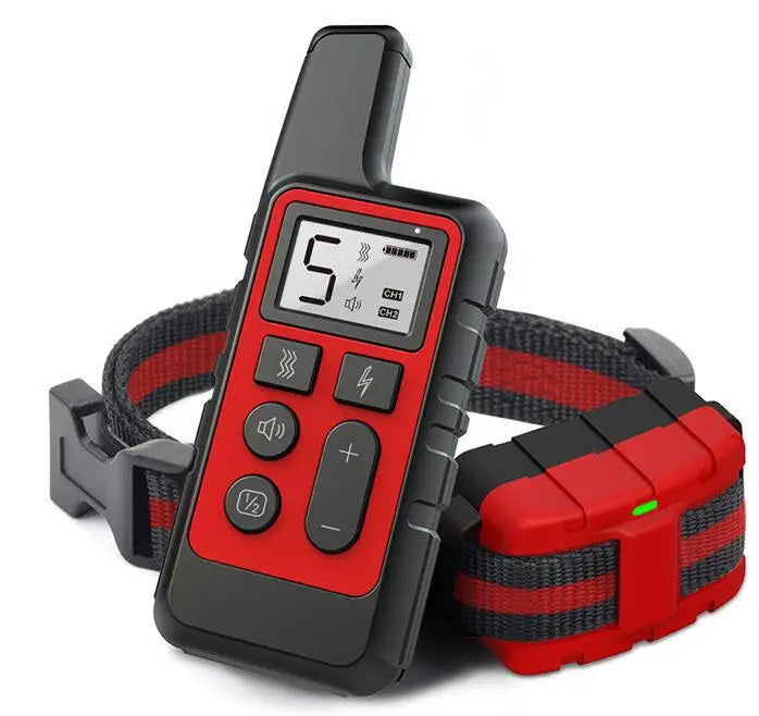 Hondenhalsband met trilling en pieptoon bediening op afstand | Doguvo