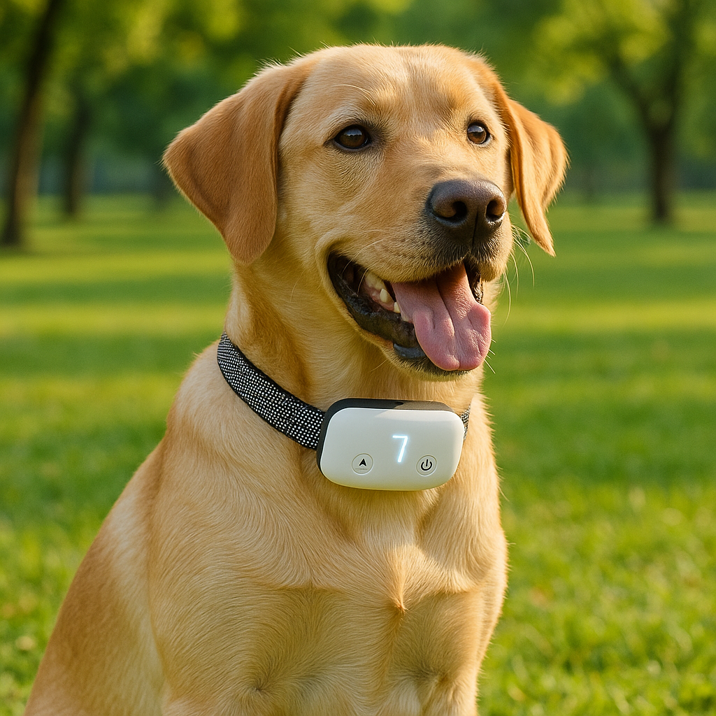 Hondenhalsband voor honden met vibratiemodus en slimme herkenning | BarkLite