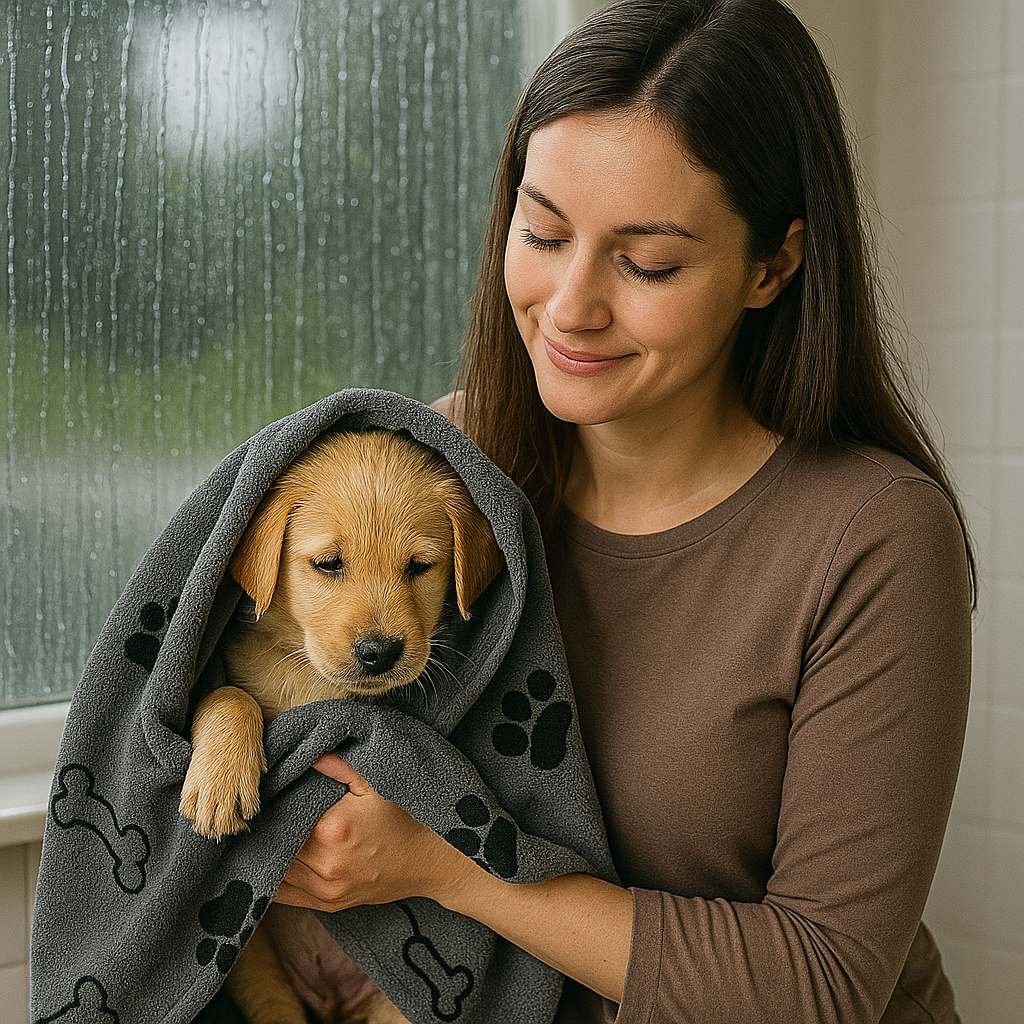 Hondenhanddoek absorberend sneldrogend microvezel voor honden | PawDry