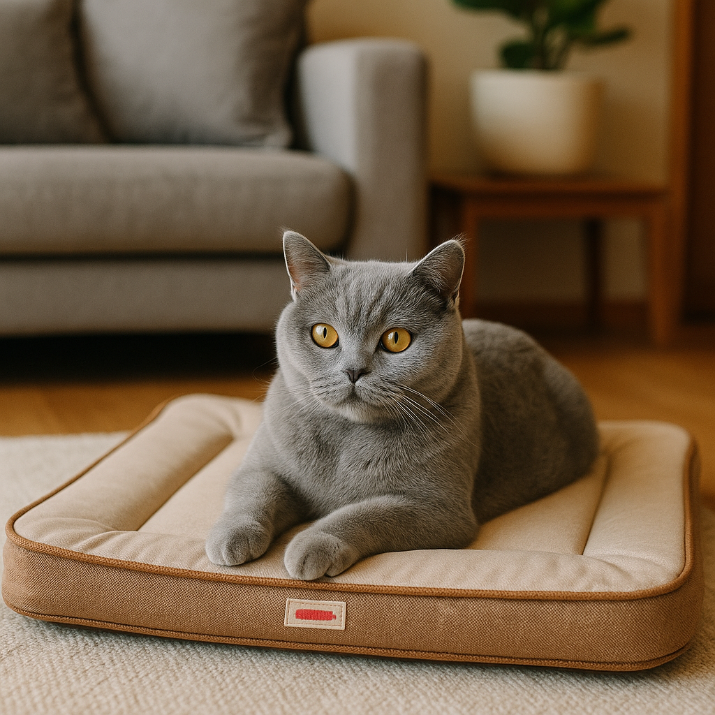 Isolerend kattenbed 4-seizoenen voor warme en koele nachten Nestline