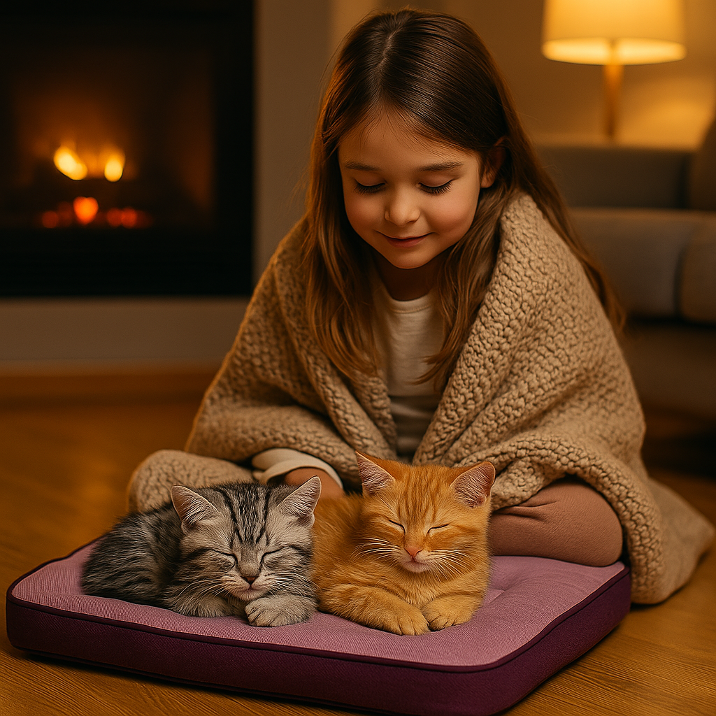Isolerend kattenbed 4-seizoenen voor warme en koele nachten | Nestline