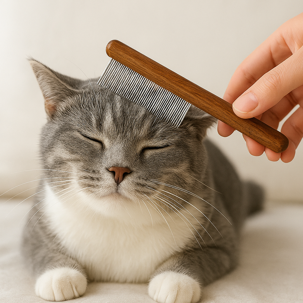 Jip | Vachtverzorgingskam voor katten en haarballen
