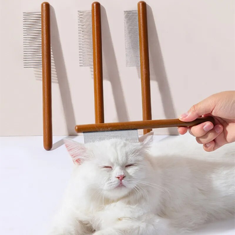 Jip | Vachtverzorgingskam voor katten en haarballen-5