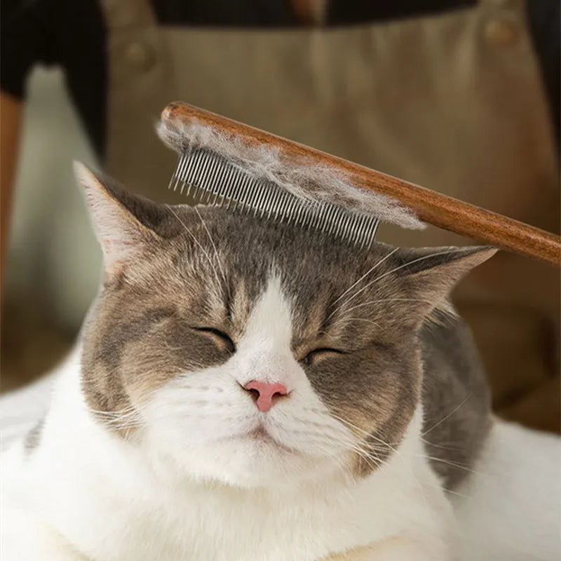 Variant image for Jip | Vachtverzorgingskam voor katten en haarballen-1