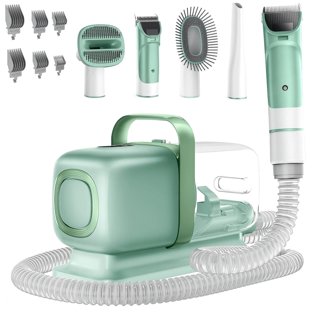 Katten tondeuse set met stofzuiger | Fellor