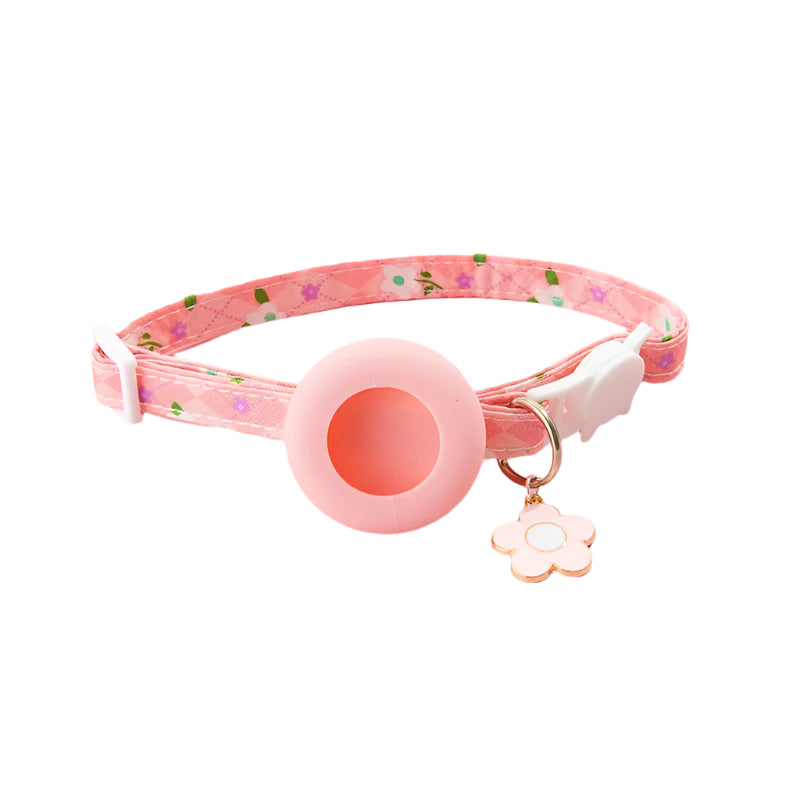 Kattenhalsband met AirTag-houder voor buitengebruik | Tracksy