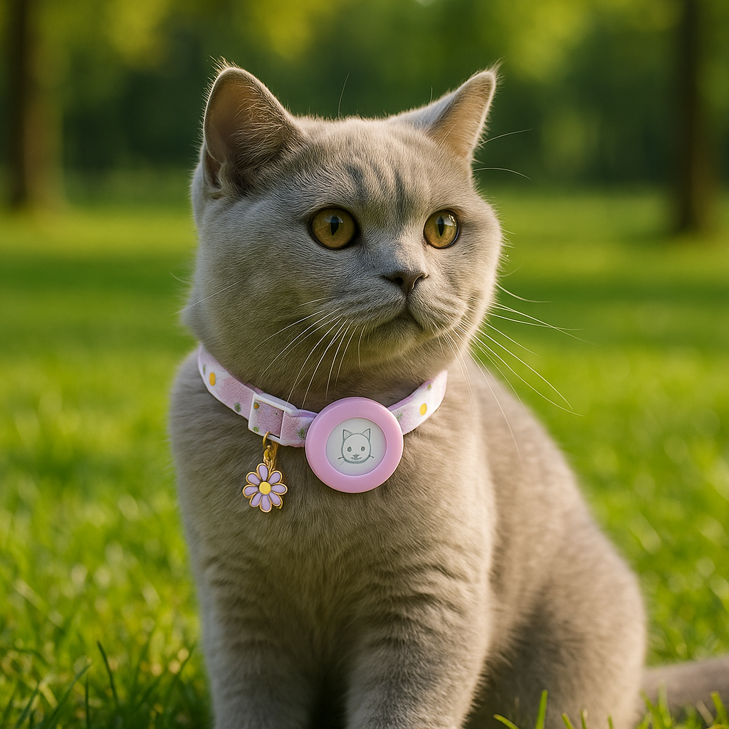 Kattenhalsband voor AirTag en gps tracking | Pawtrax Pro