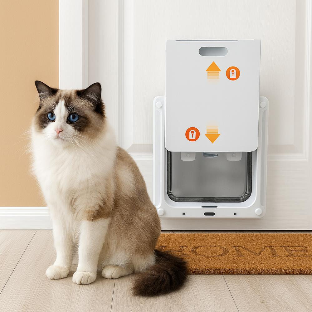 Kattenluik met afsluitbaar paneel voor deuren en muren | Ormilo