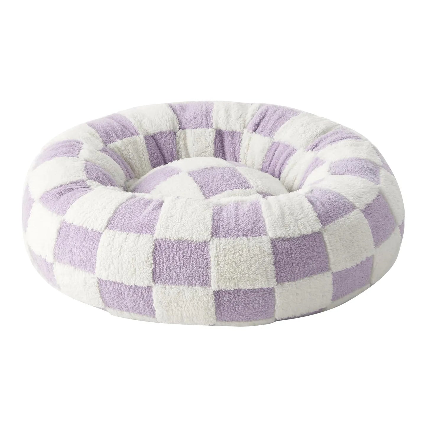 Kattenmand pluche met ronde vorm en wasbare hoes | Miarro