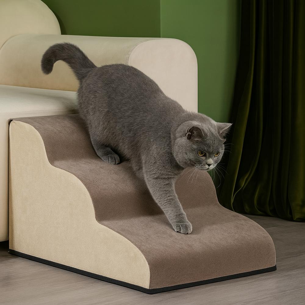 Kattentrap met zachte memory foam voor bank en bed | Luniro