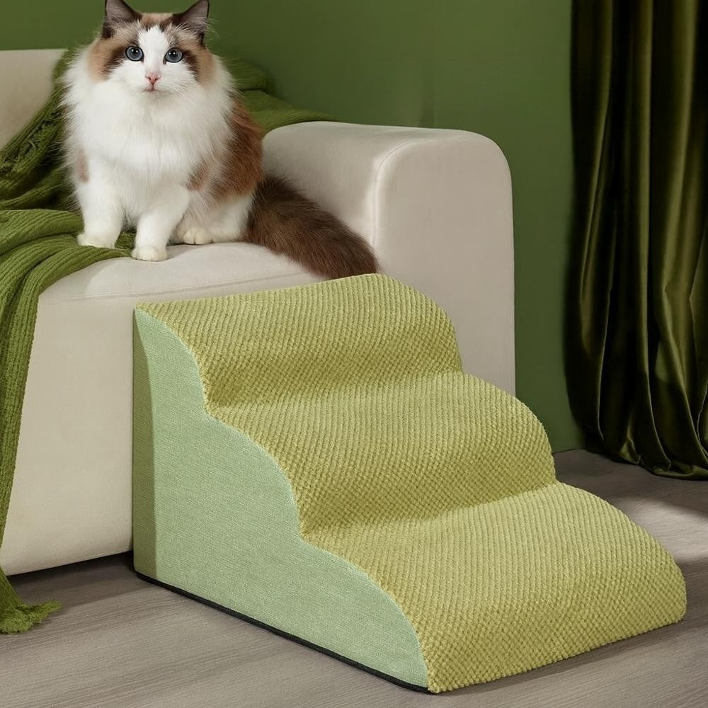 Kattentrap met zachte memory foam voor bank en bed | Luniro