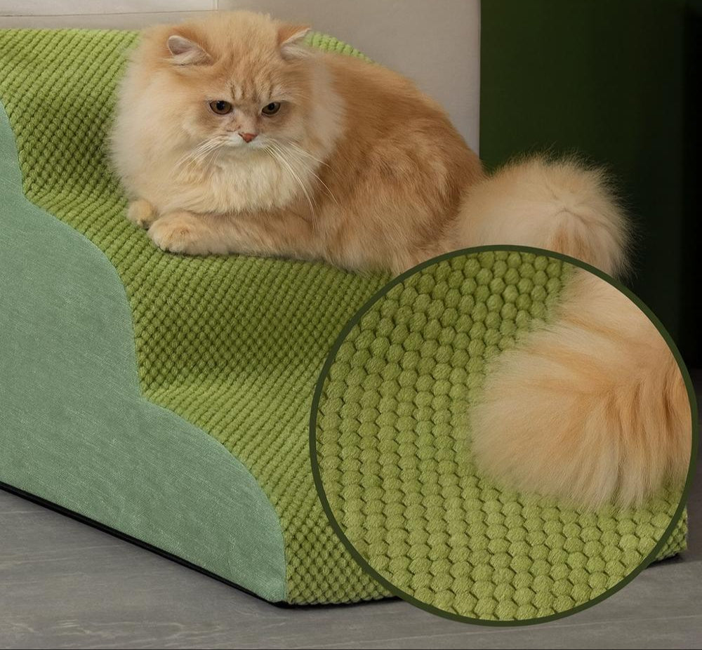 Kattentrap met zachte memory foam voor bank en bed | Luniro