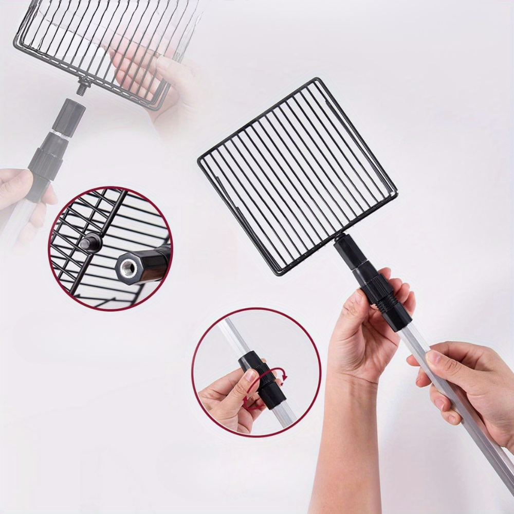 Kippenmest schep met telescopische steel voor schoonmaken | Gravina