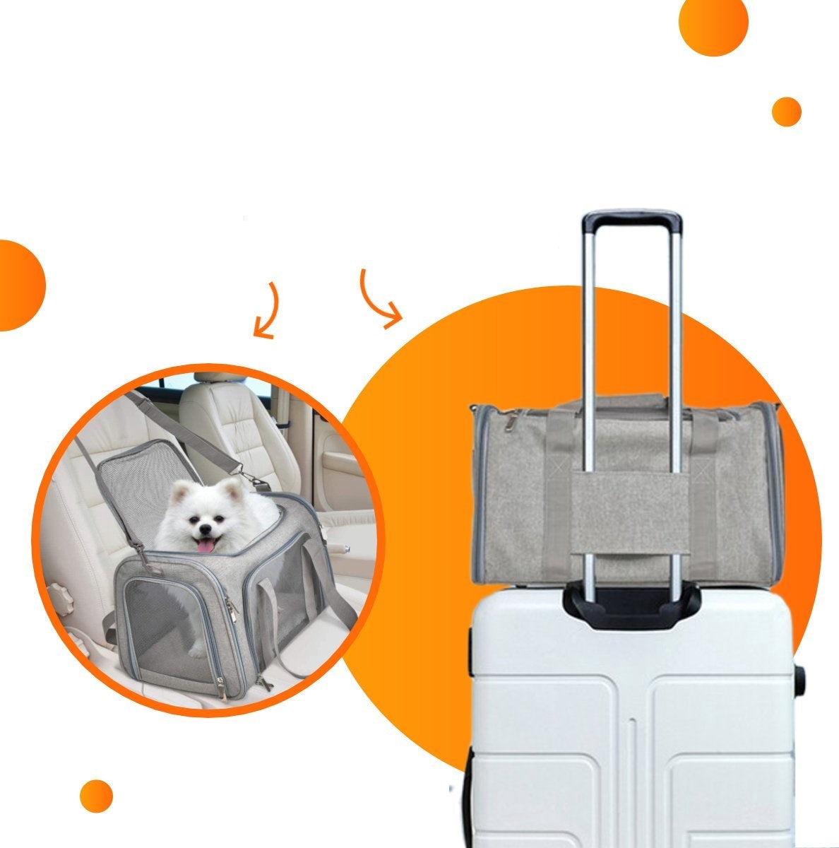 Kira | Honden Reis Tas Voor Zorgeloze Avonturen-2