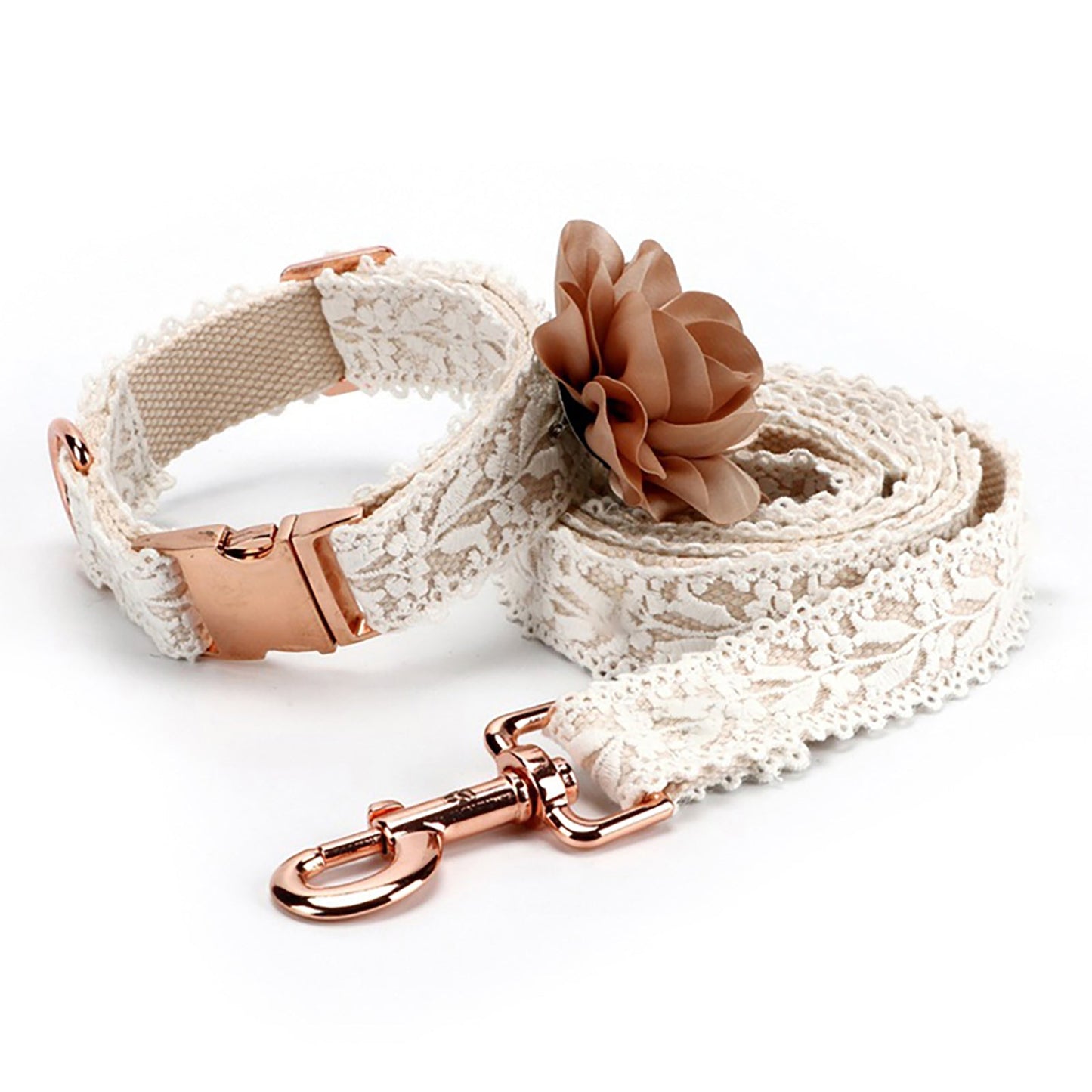 Noa | Luxe Hondenhalsband en Lijnenset