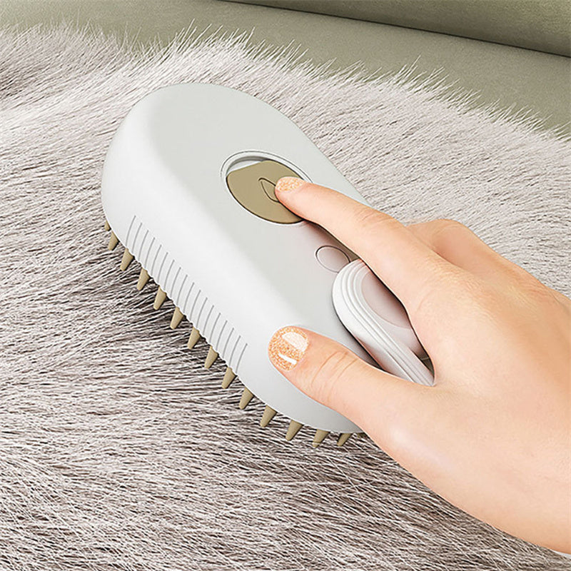 Nox | Verzorgingsborstel met stoomfunctie en massage voor huisdieren