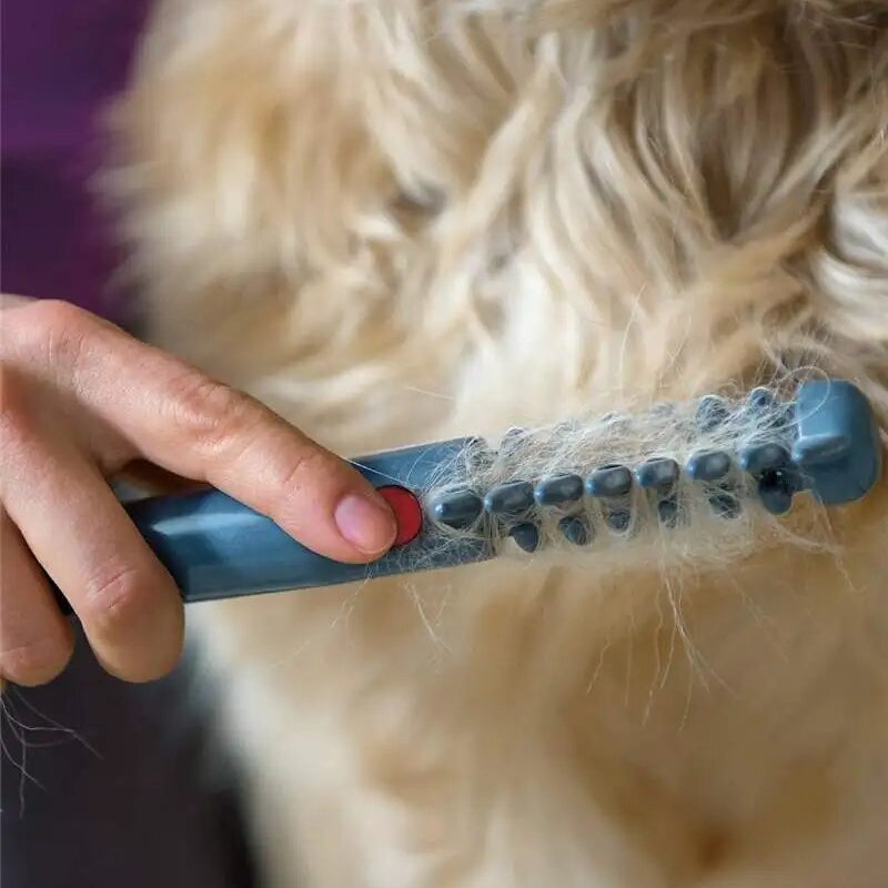 Petrus | Elektrische borstel voor comfortabele vachtverzorging bij huisdieren
