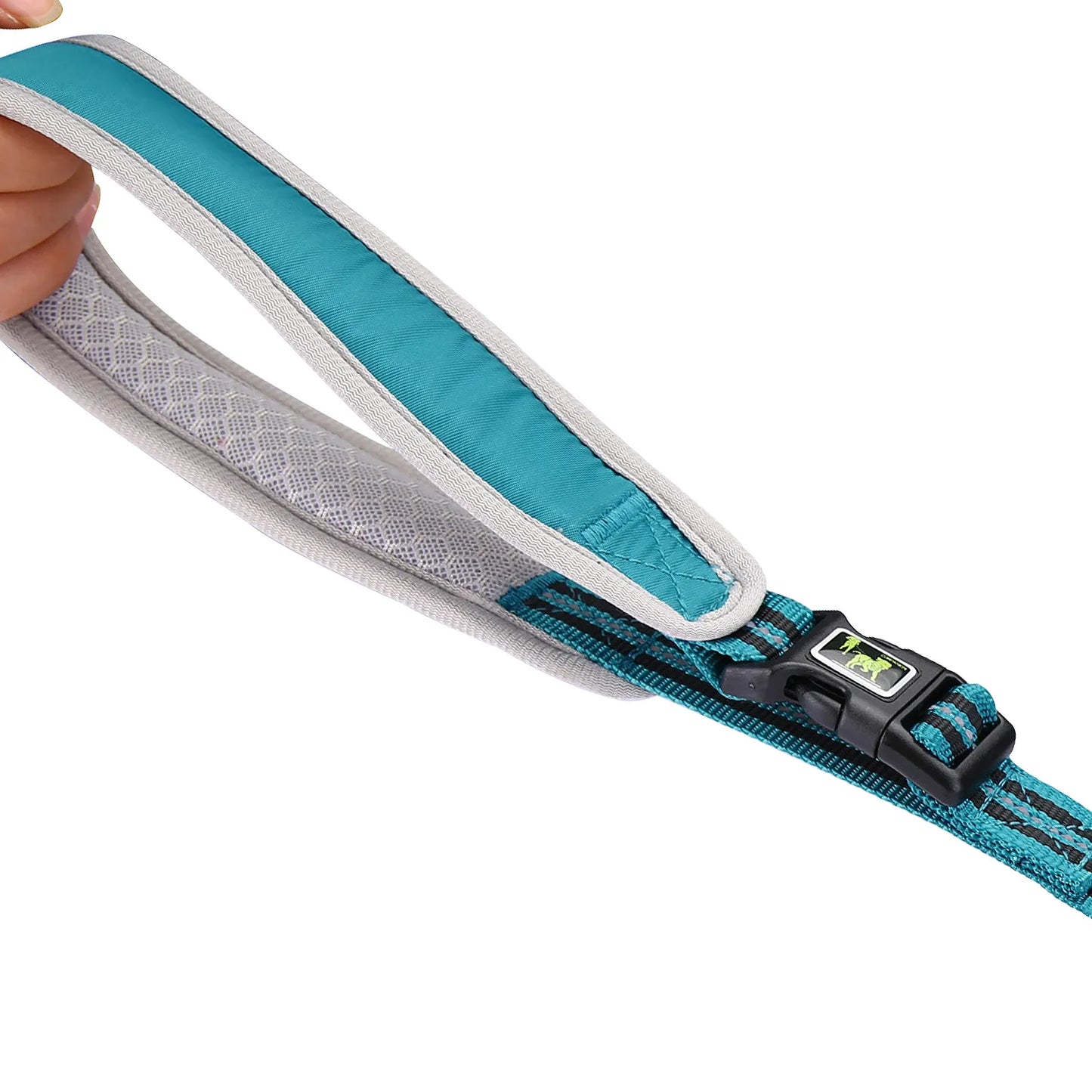 Reflecterende hondenriem met poepzakdispenser 150cm | Trego