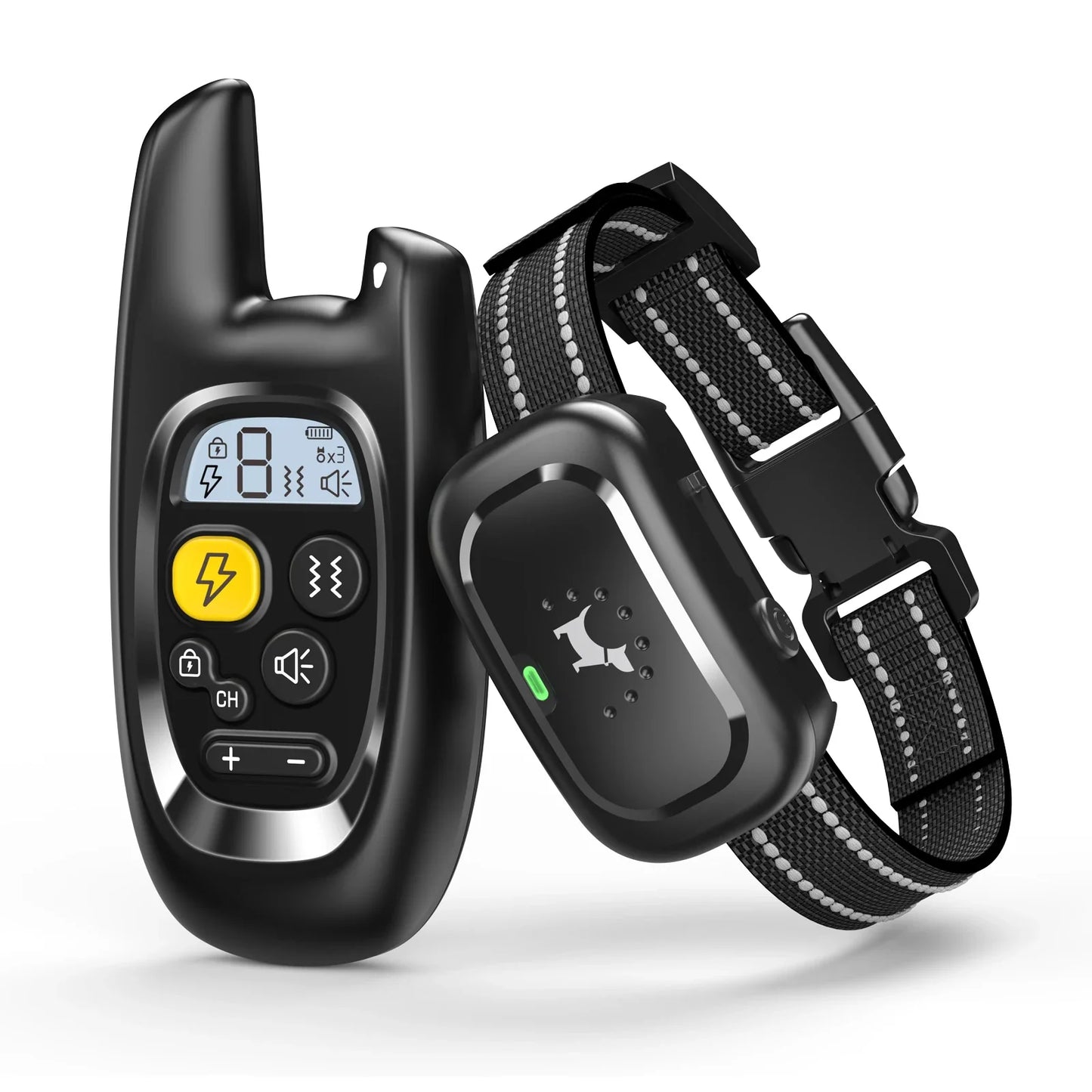 Trainingshalsband met instelbare signalen voor gedragstraining | Joep