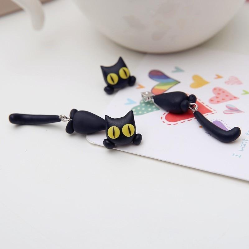 Twixi | Katten oorbellen met speels design en luxe afwerking