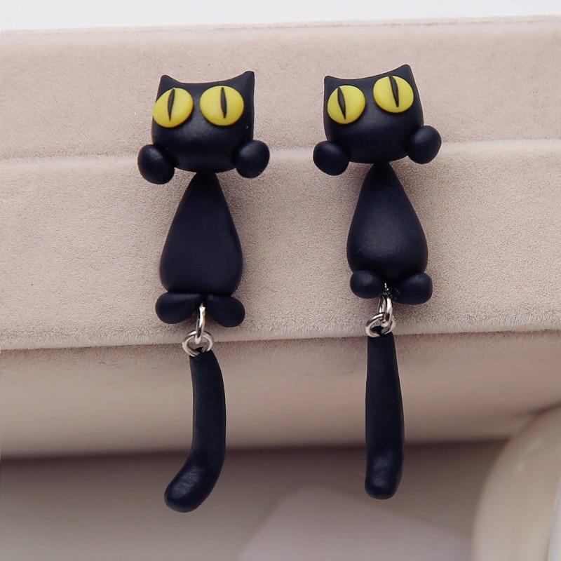 Twixi | Katten oorbellen met speels design en luxe afwerking