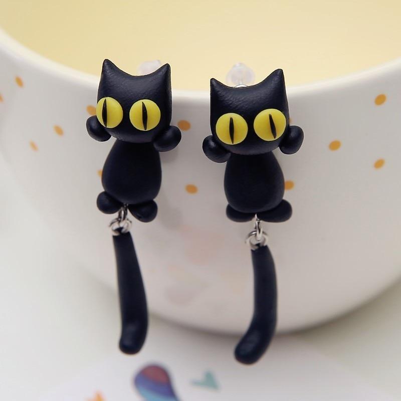 Twixi | Katten oorbellen met speels design en luxe afwerking
