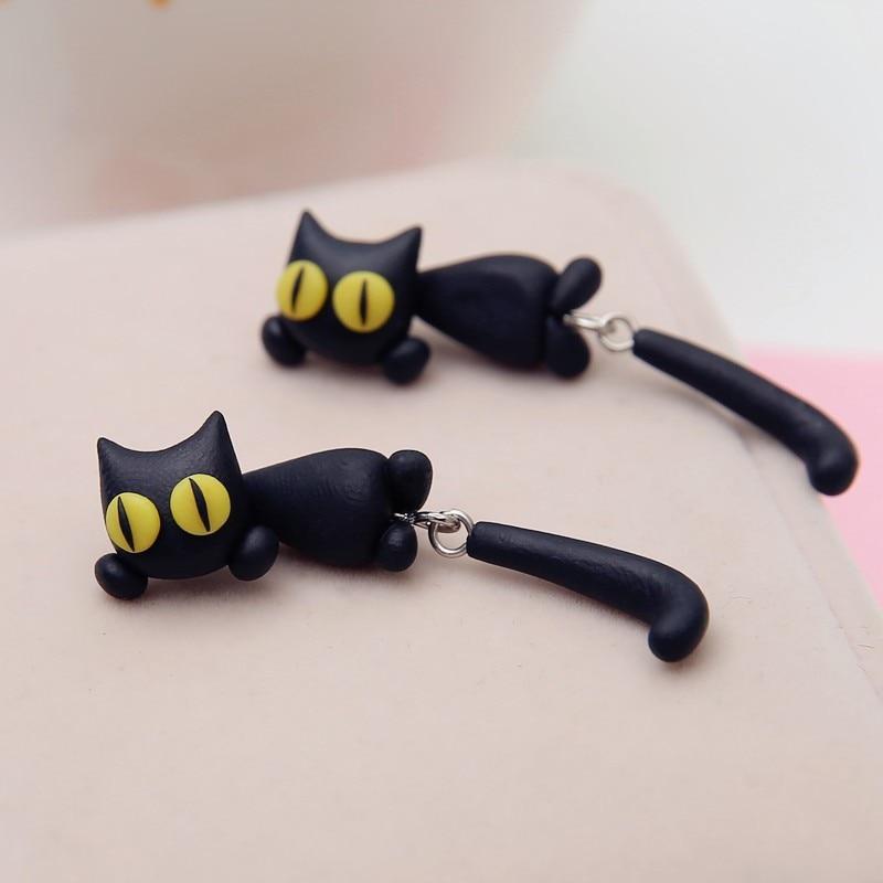 Twixi | Katten oorbellen met speels design en luxe afwerking