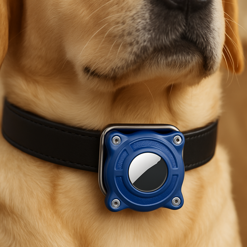 Waterdichte AirTag houder voor honden en katten | ScoutClip