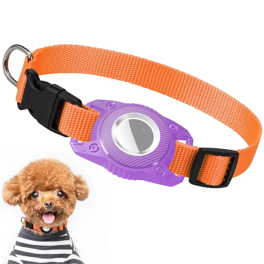 Waterdichte halsband met AirTag houder | ClipGuard