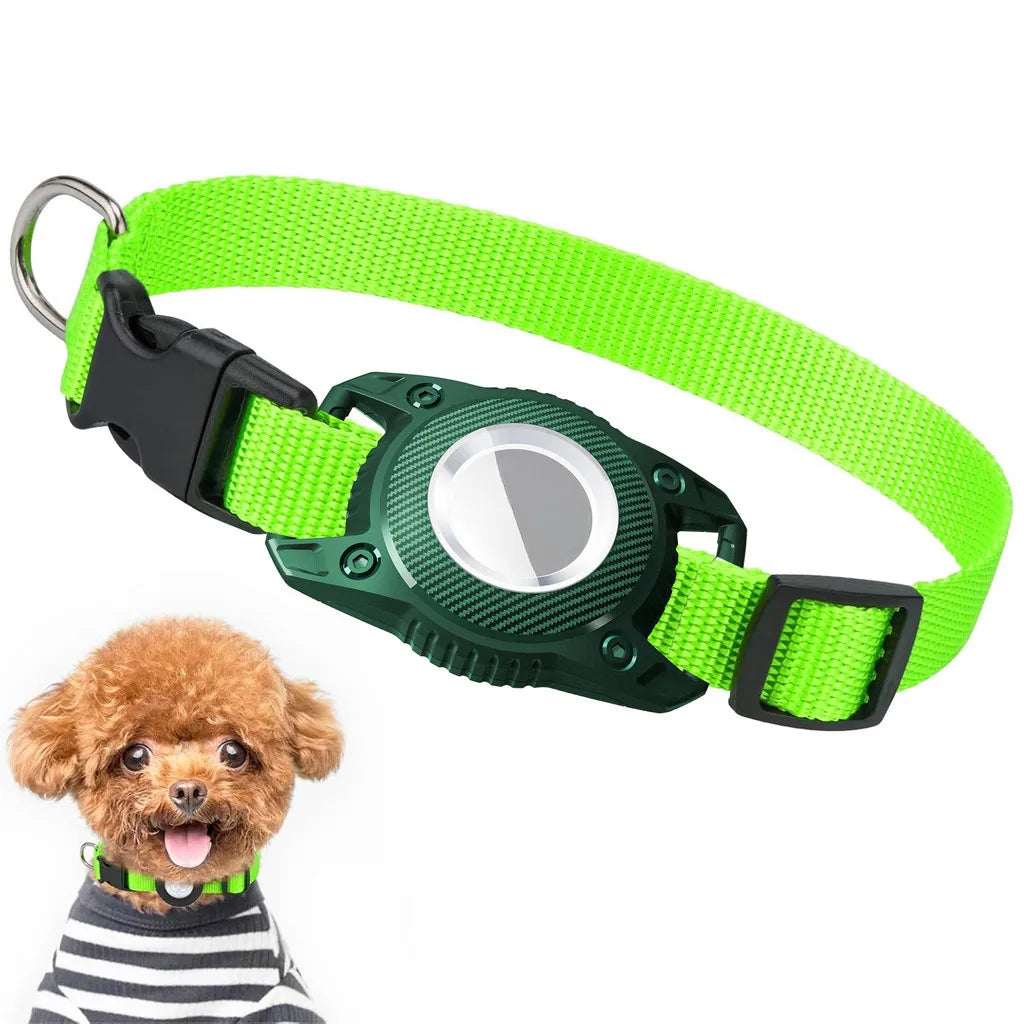 Waterdichte halsband met AirTag houder | ClipGuard