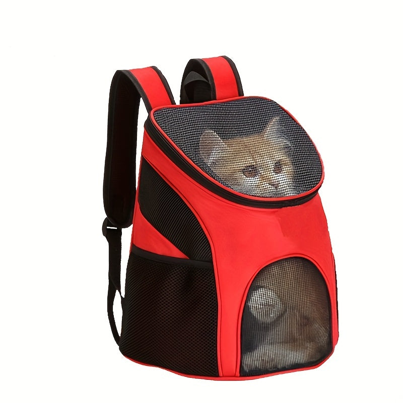 Ademende kattenrugzak voor reizen en uitstapjes | VarioPack