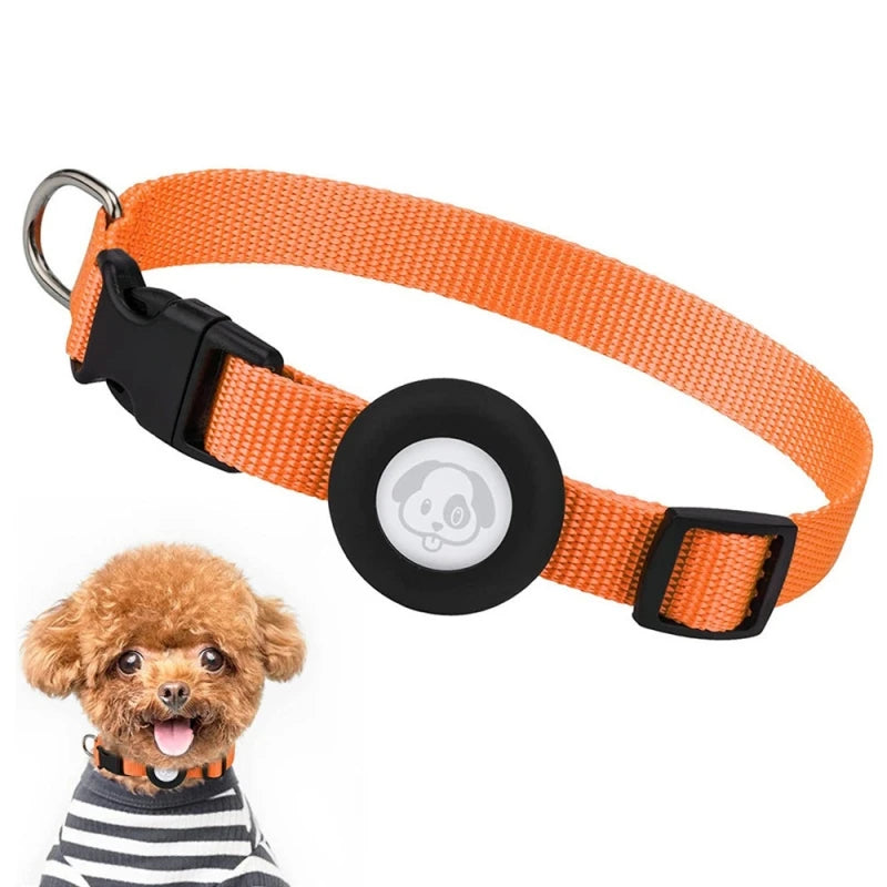 AirTag hondenhalsband met nylon verstelbare sluiting | Brenno