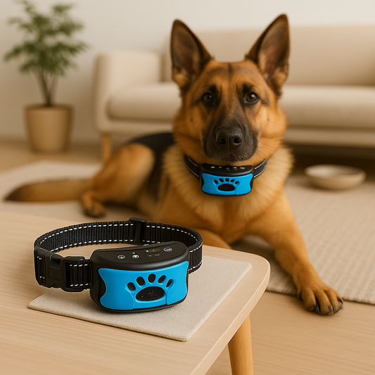 Anti-blafband met trilling en geluid voor honden | VocoBark