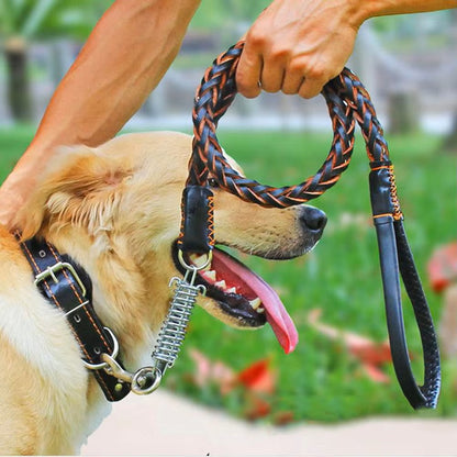 Buddy | Leren Hondenriem voor Comfortabele Wandeling-3