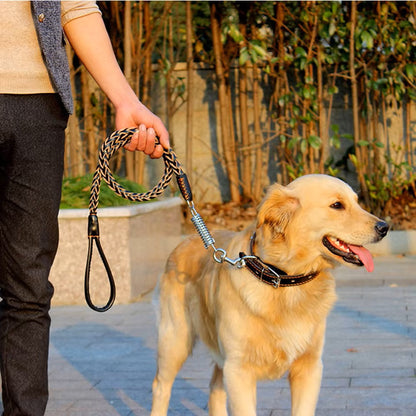 Buddy | Leren Hondenriem voor Comfortabele Wandeling-4