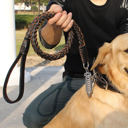 Buddy | Leren Hondenriem voor Comfortabele Wandeling-6